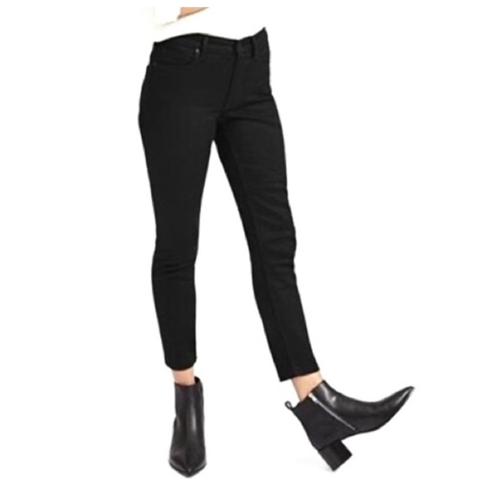 Everlane Regular Fit Ankle Jeans Women’s Size 29 Mid Rise Slim Straight Black
